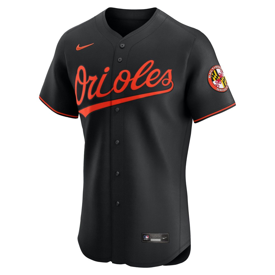 Baltimore Orioles Nike Alternate Elite Jersey - Black | MLB Fan Gear