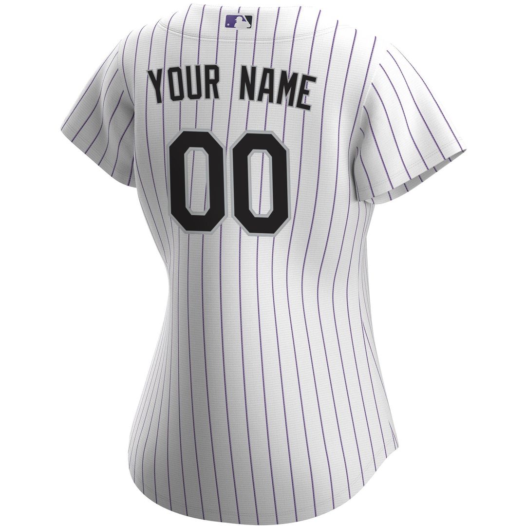 Colorado Rockies Nike Women's Home Replica Custom Jersey - White | MLB Fan Gear