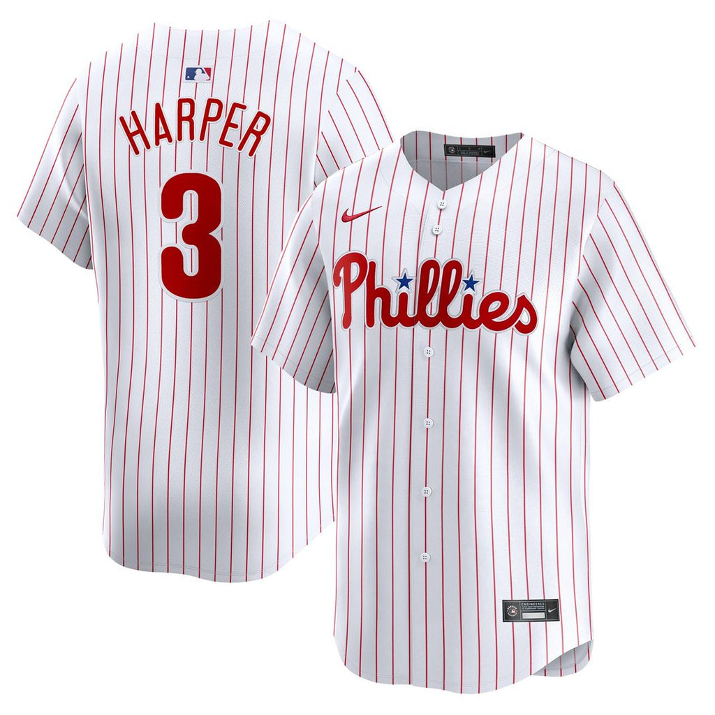 Bryce Harper Philadelphia Phillies Nike Youth Home Limited Player Jersey - White | MLB Fan Gear