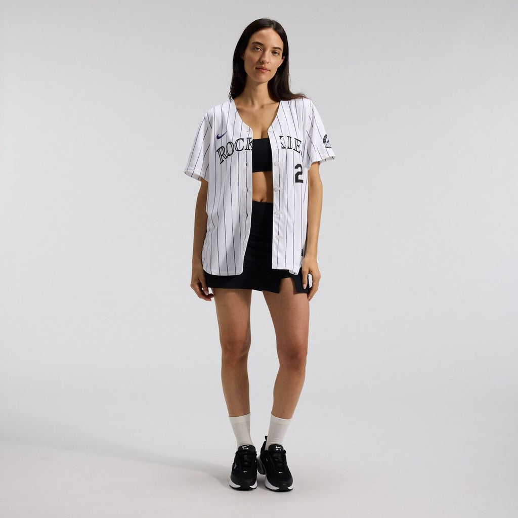 Kris Bryant Colorado Rockies Nike Women's Home Limited Player Jersey - White | MLB Fan Gear