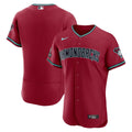Arizona Diamondbacks Nike Alternate 2 Authentic Jersey - Crimson | MLB Fan Gear