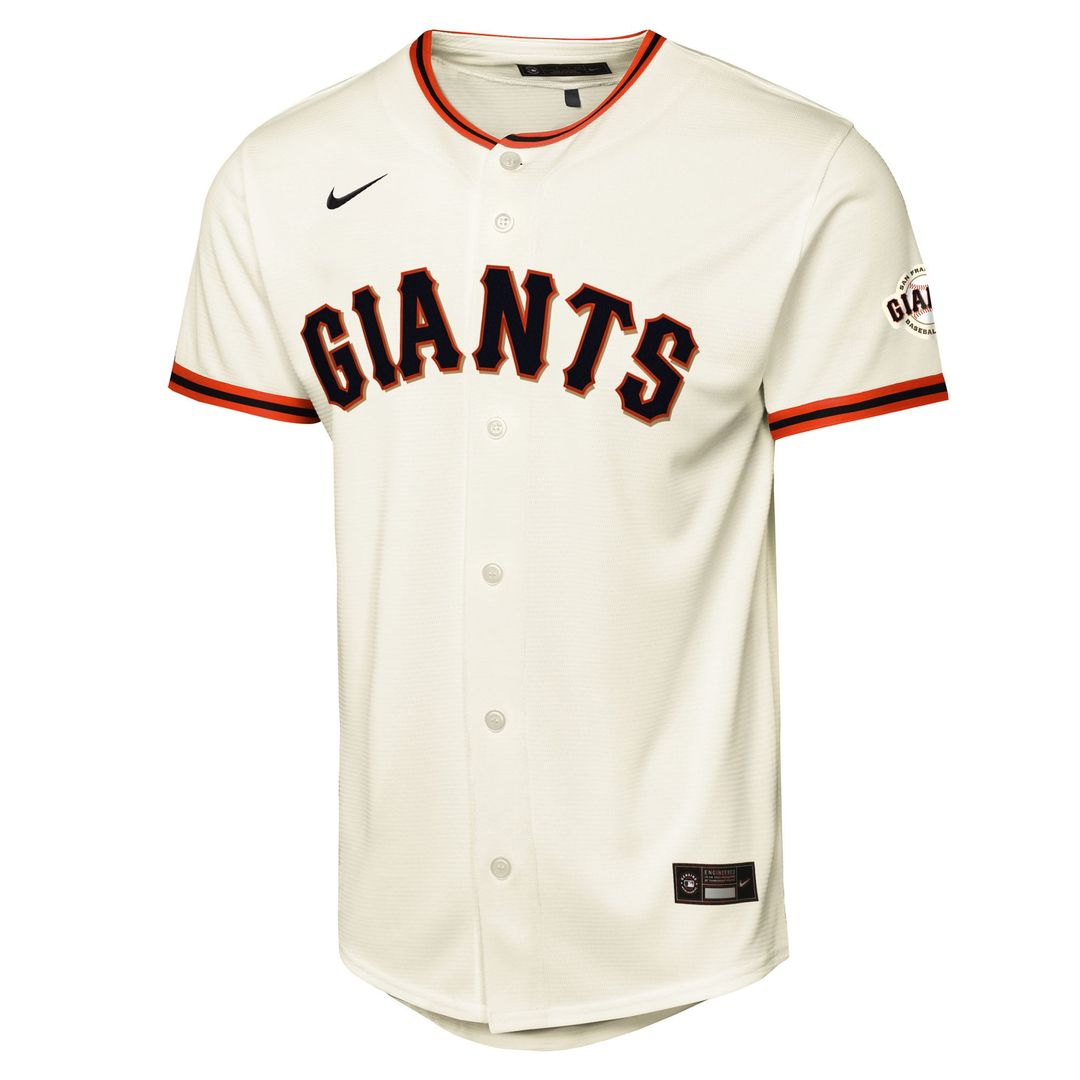 San Francisco Giants Nike Youth Home Stadium Jersey - Cream | MLB Fan Gear
