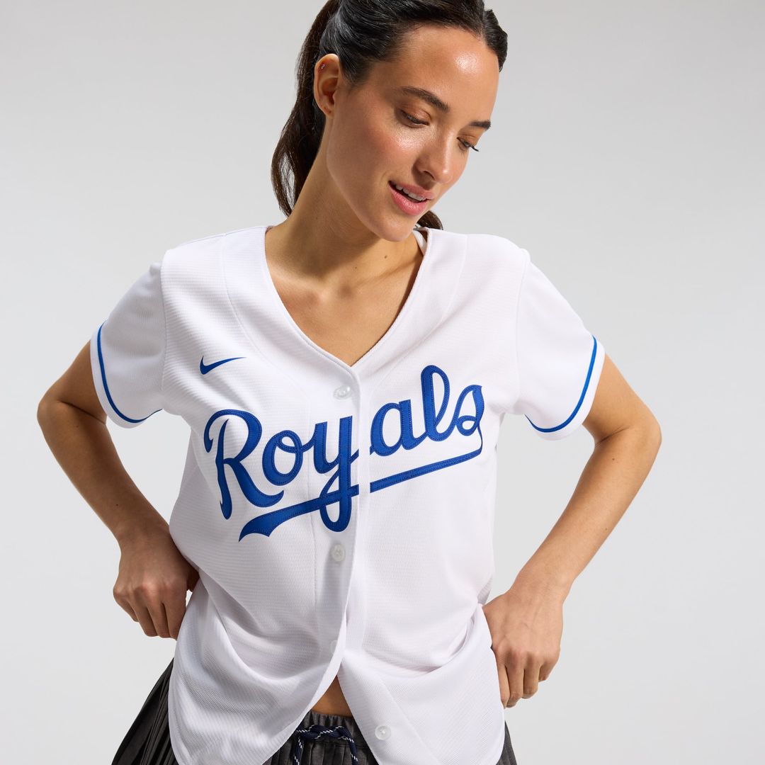 Kansas City Royals Nike Women's Home Replica Team Jersey - White | MLB Fan Gear