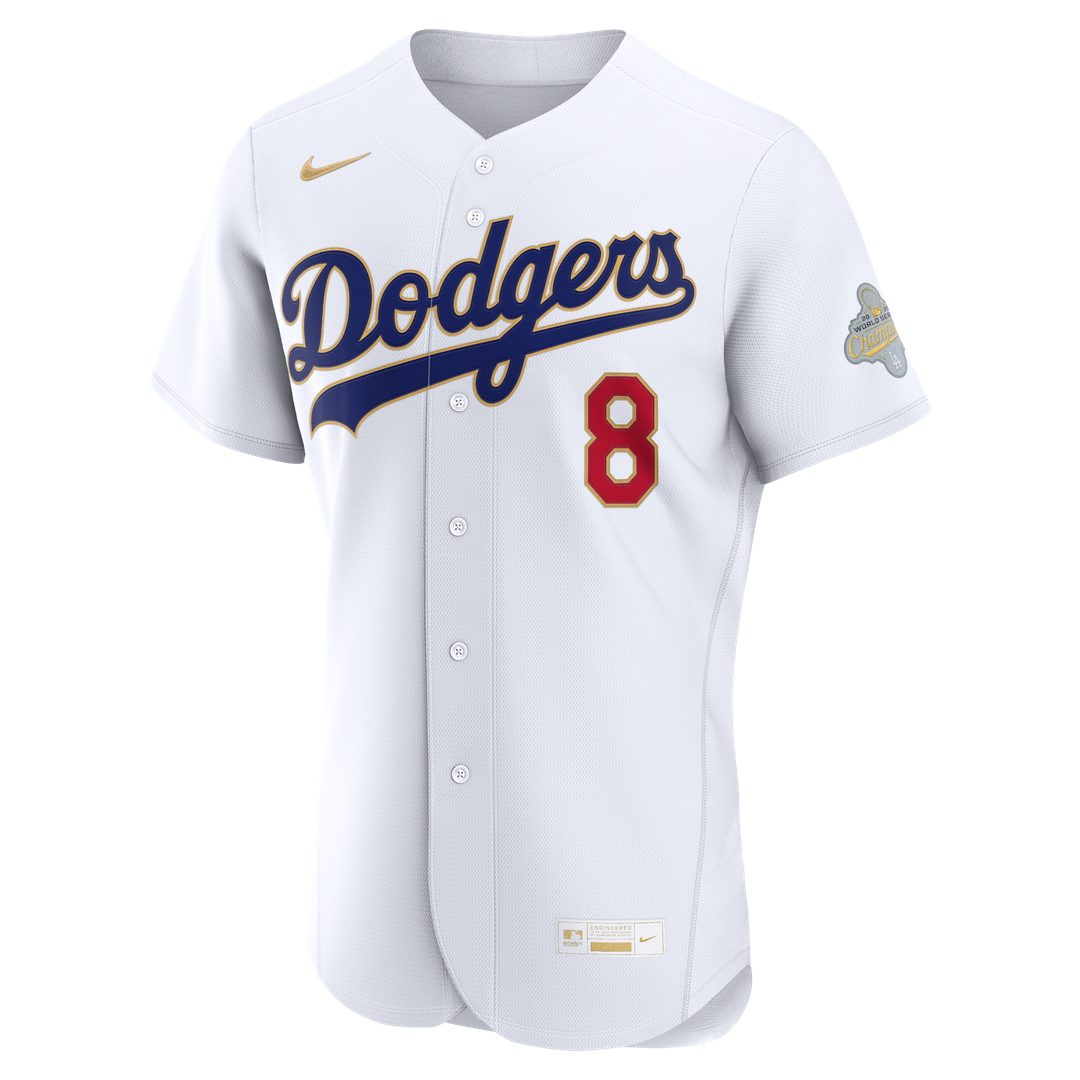 Enrique Hernández Los Angeles Dodgers Nike 2026 Gold Collection Authentic Jersey - White | MLB Fan Gear