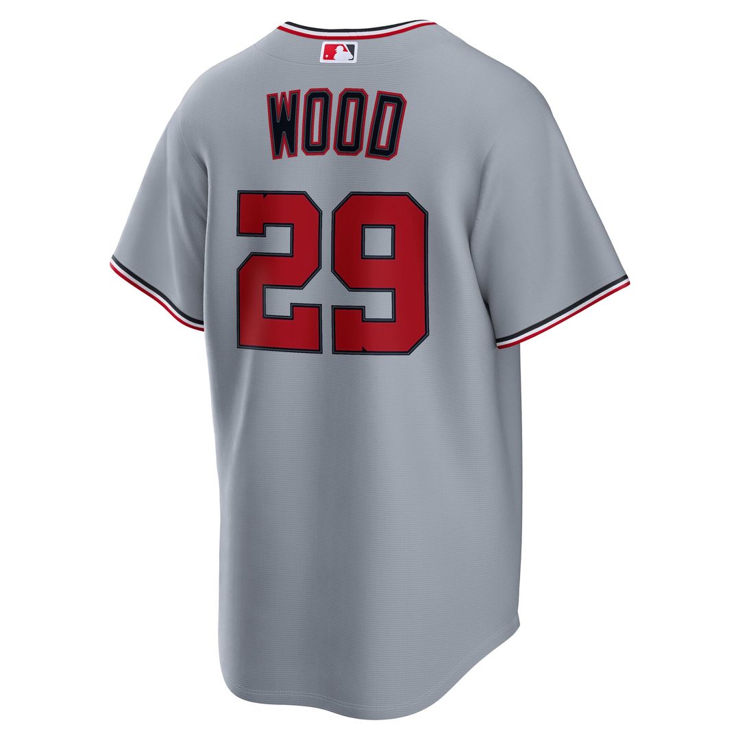 James Wood Washington Nationals Nike Alternate Replica Jersey - Navy | MLB Fan Gear