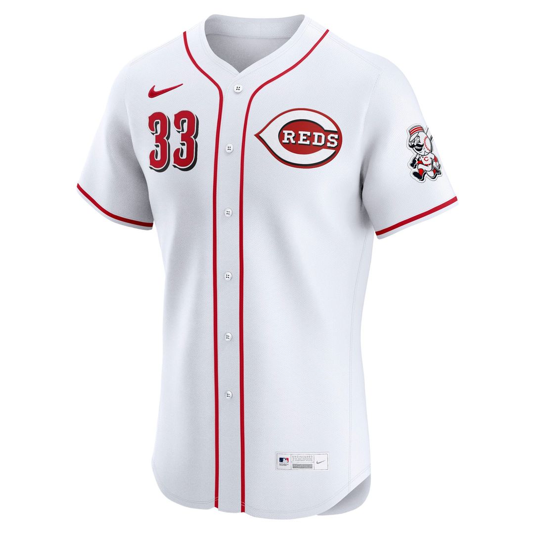 Christian Encarnacion-Strand Cincinnati Reds Nike Home Elite Jersey - White | MLB Fan Gear