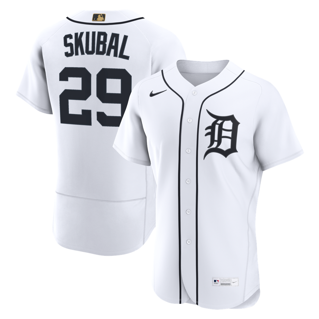 Tarik Skubal Detroit Tigers Nike Alternate MLB Awards Authentic Jersey - Navy | Fan Gear