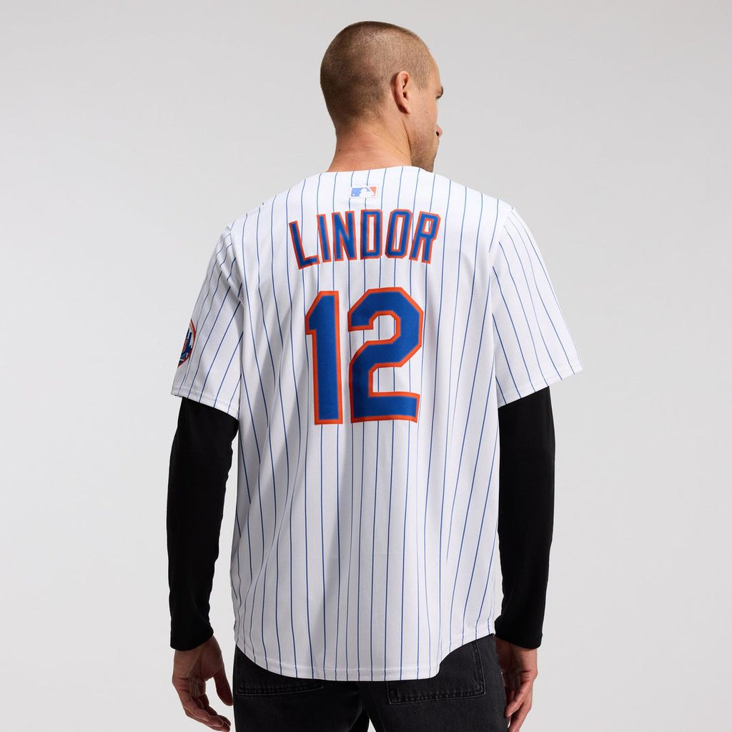 Francisco Lindor New York Mets Nike Road Limited Player Jersey - Gray | MLB Fan Gear