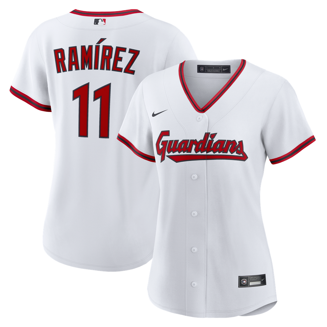 José Ramírez Cleveland Guardians Nike Women's Home Replica Jersey - White | MLB Fan Gear