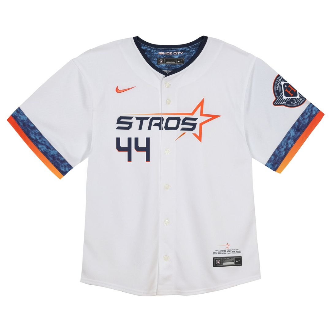 Yordan Alvarez Houston Astros Toddler City Connect 2025 Limited Jersey - White | Nike MLB Fan Gear