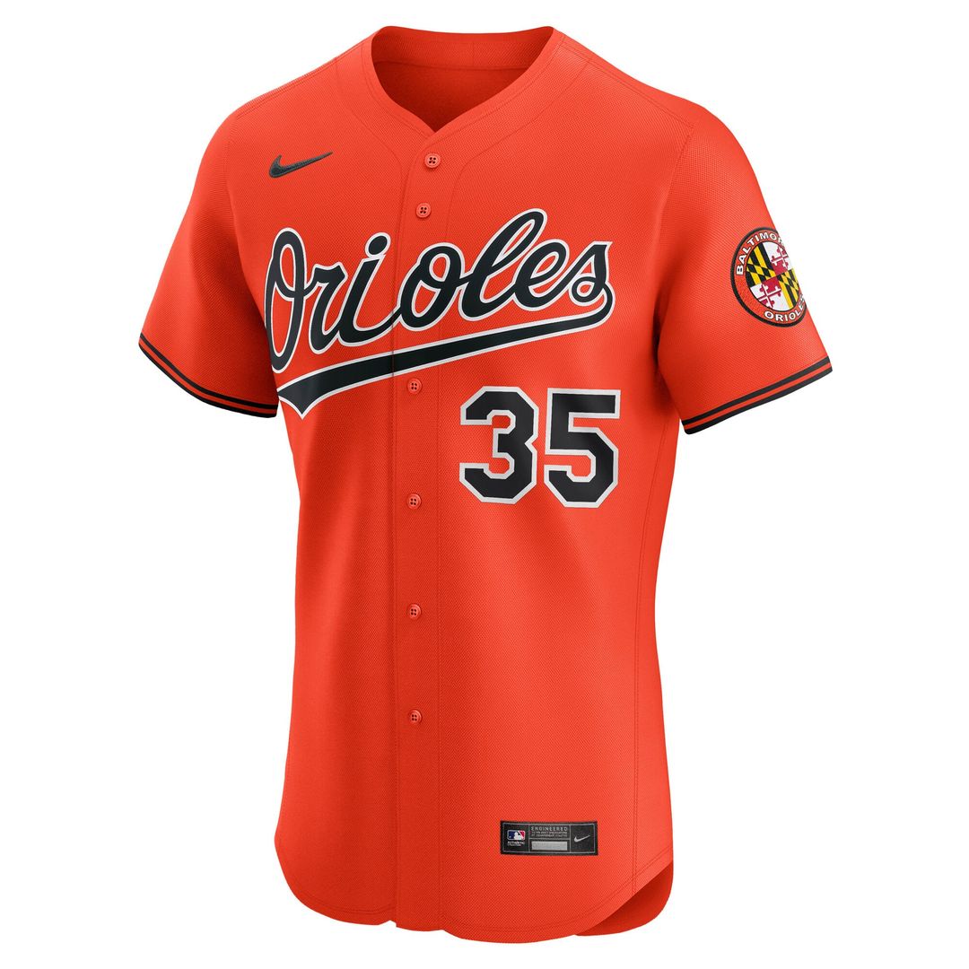 Adley Rutschman Baltimore Orioles Nike Alternate Elite Jersey - Black | MLB Fan Gear