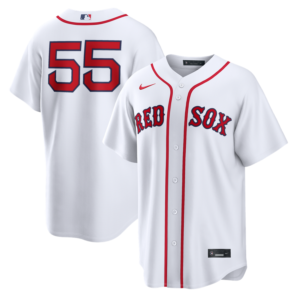Ranger Suárez Boston Red Sox Nike Home Replica Jersey - White | MLB Fan Gear