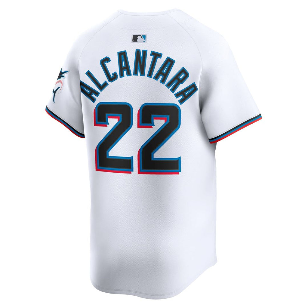 Sandy Alcantara Miami Marlins Nike Home Limited Player Jersey - White | MLB Fan Gear