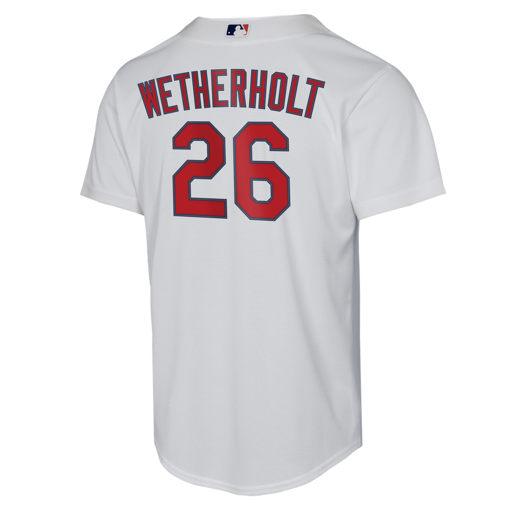 JJ Wetherholt St. Louis Cardinals Nike Youth Home Replica Jersey - White | MLB Fan Gear