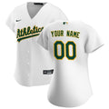 Athletics Nike Women's Home Replica Custom Jersey - White | MLB Fan Gear