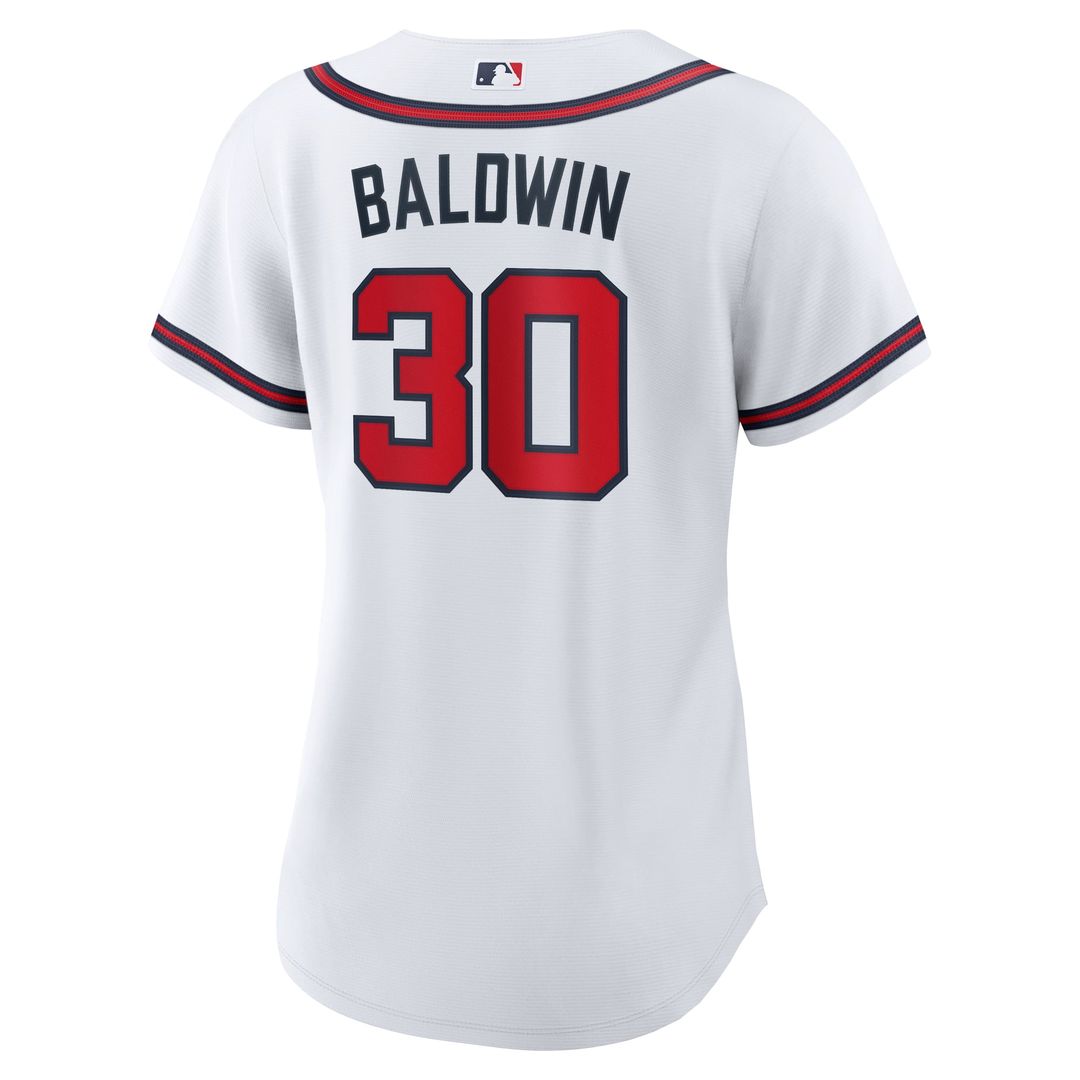 Drake Baldwin Atlanta Braves Nike Women's Home Replica Jersey - White | MLB Fan Gear