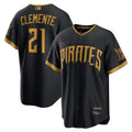 Roberto Clemente Pittsburgh Pirates Nike 2026 City Connect Stadium Jersey - Black | MLB Fan Gear