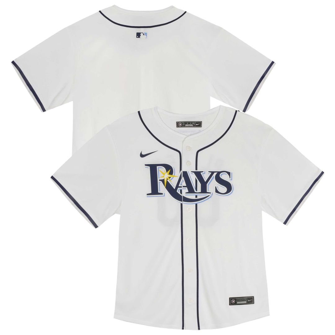 Tampa Bay Rays Nike Youth Home Game Jersey - White | MLB Fan Gear