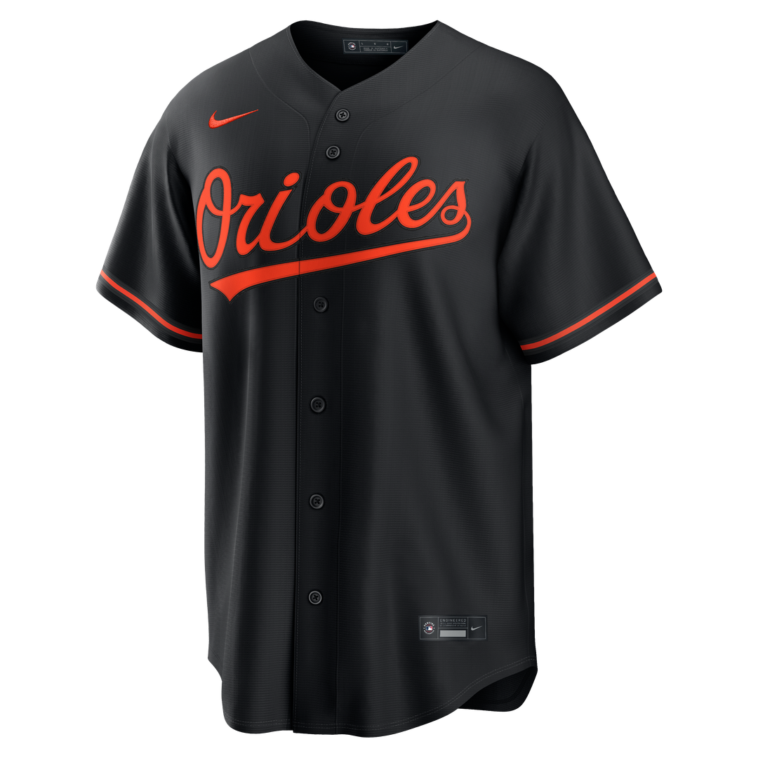 Gunnar Henderson Baltimore Orioles Nike Road Replica Jersey - Gray | MLB Fan Gear