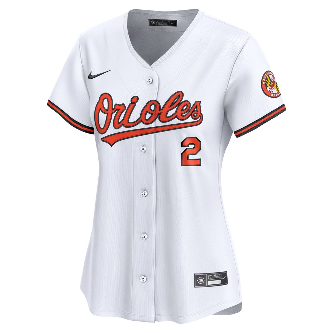 Gunnar Henderson Baltimore Orioles Nike Women's Home Limited Player Jersey - White | MLB Fan Gear