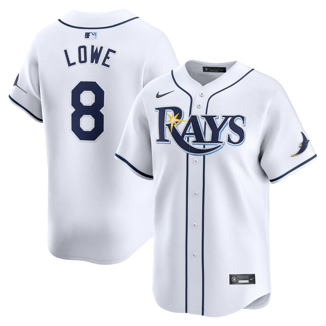 Brandon Lowe Tampa Bay Rays Nike Home Limited Player Jersey - White | MLB Fan Gear