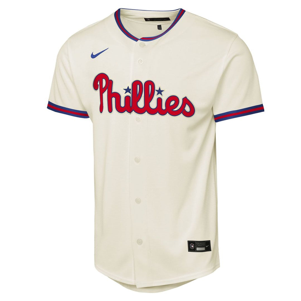 Bryce Harper Philadelphia Phillies Nike Youth Alternate 2 Replica Jersey - Cream | MLB Fan Gear