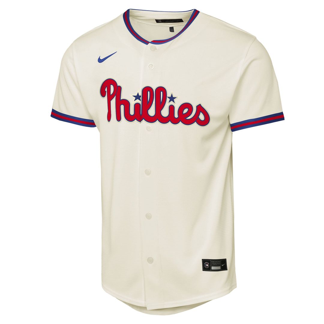Bryce Harper Philadelphia Phillies Nike Youth Alternate 2 Replica Jersey - Cream | MLB Fan Gear