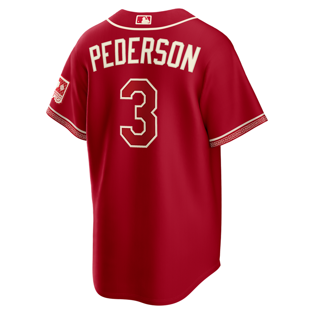 Joc Pederson Texas Rangers Nike 2026 City Connect Stadium Jersey - Red | MLB Fan Gear