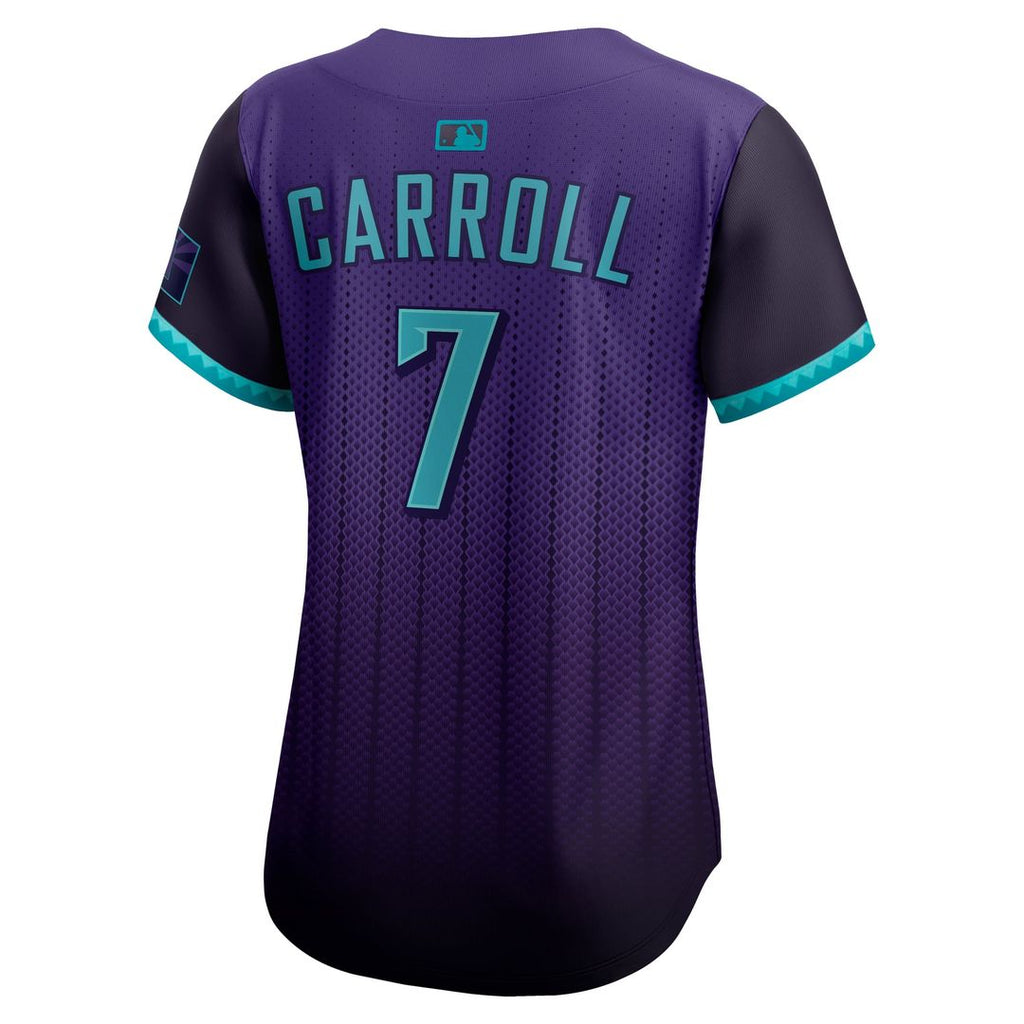 Corbin Carroll Arizona Diamondbacks Nike Women's 2025 City Connect Limited Player Jersey - Purple | MLB Fan Gear