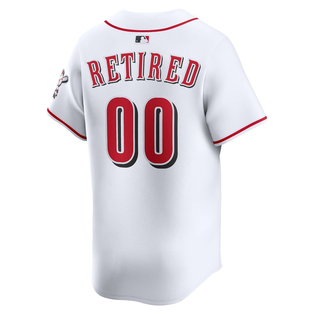 Cincinnati Reds Nike Home Limited Pick-A-Player Retired Roster Jersey - White | MLB Fan Gear
