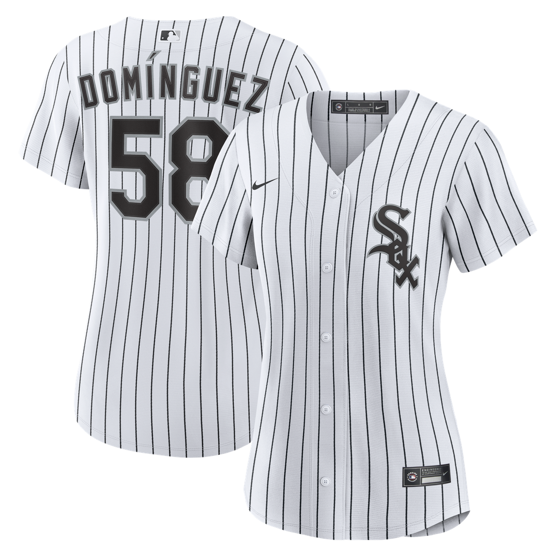Seranthony Domínguez Chicago White Sox Nike Women's Home Replica Jersey - White | MLB Fan Gear