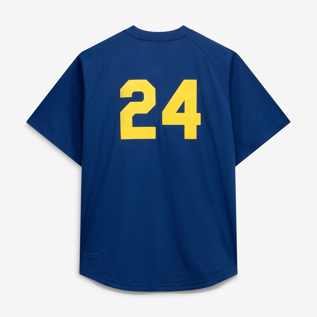 Ken Griffey Jr. Seattle Mariners Mitchell & Ness Big & Tall Cooperstown Collection Mesh Batting Practice Jersey - Royal | MLB Fan Gear