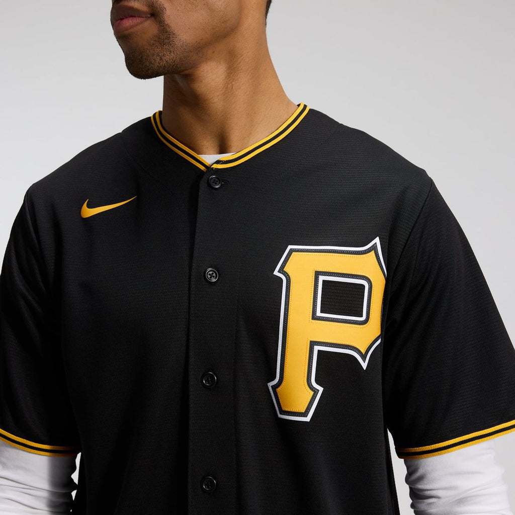 Pittsburgh Pirates Nike Alternate Replica Team Jersey - Black | MLB Fan Gear