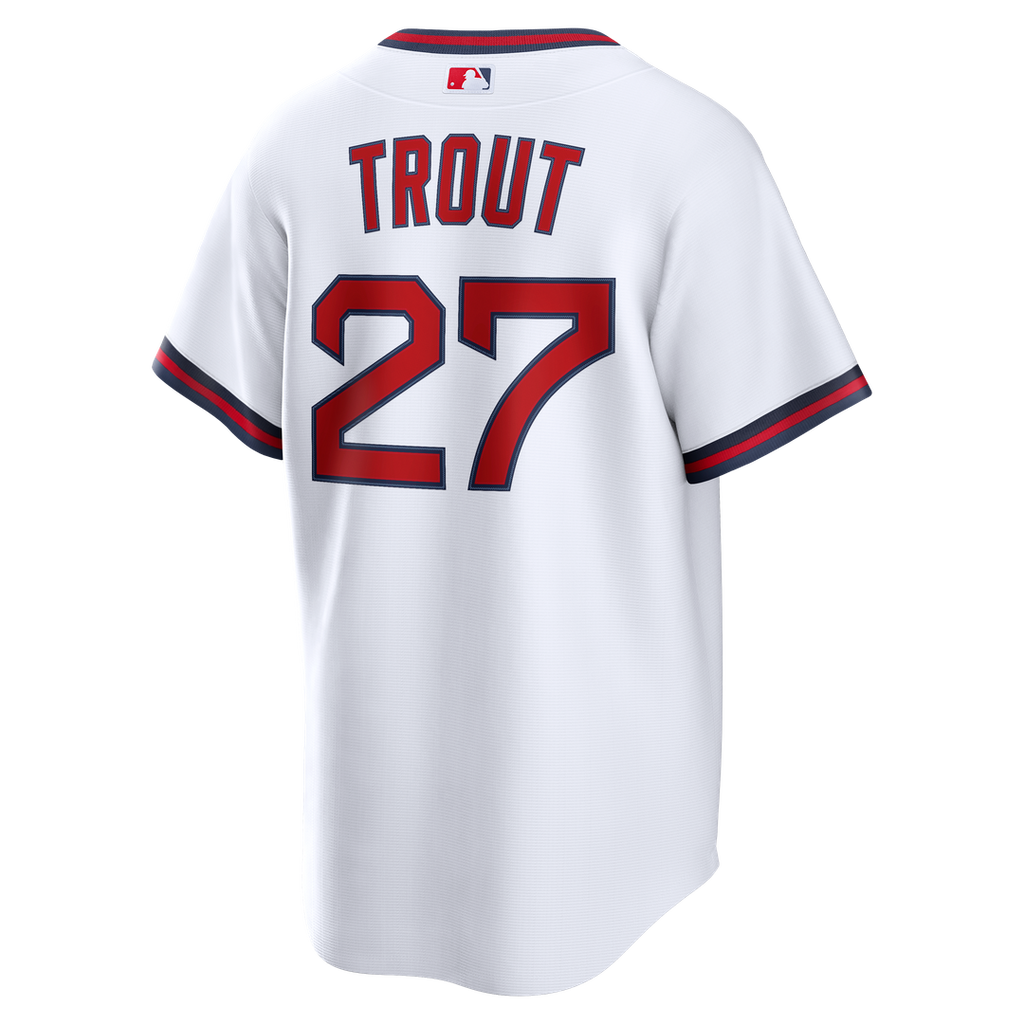 Mike Trout Los Angeles Angels Nike Alternate Replica Jersey - Red | MLB Fan Gear