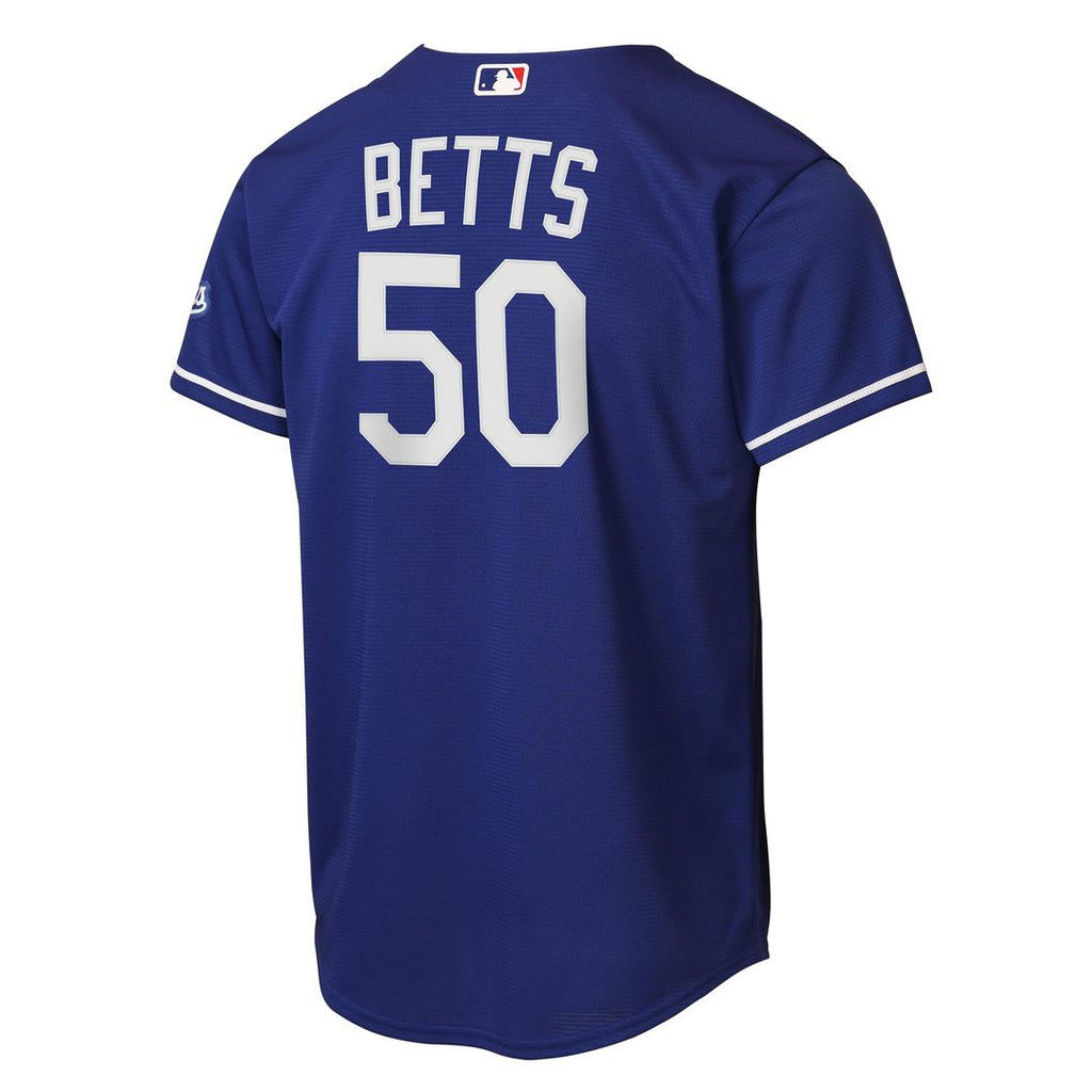 Mookie Betts Los Angeles Dodgers Nike Youth Alternate Stadium Jersey - Royal | MLB Fan Gear