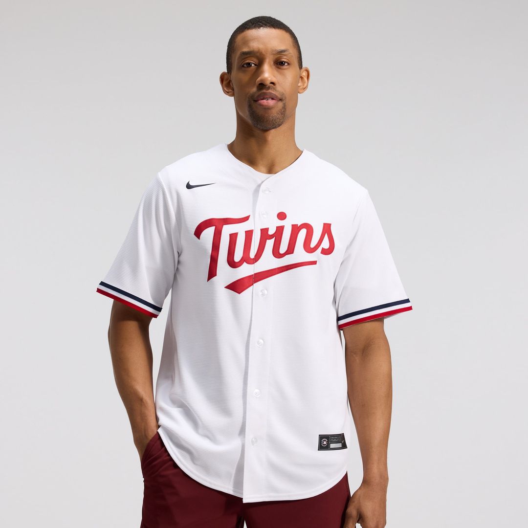 Minnesota Twins Nike Home Replica Team Jersey - White | MLB Fan Gear