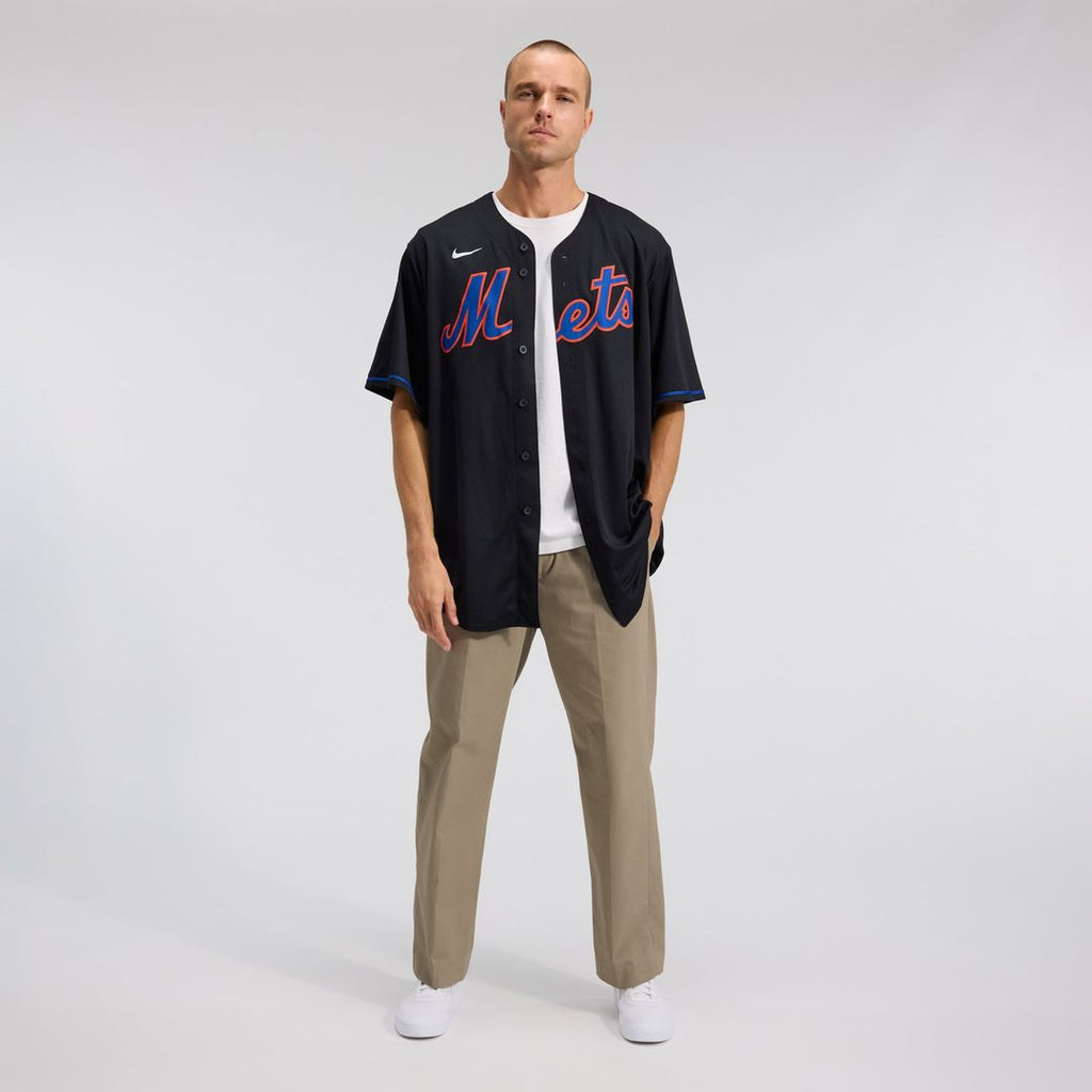 Starling Marte New York Mets Nike Alternate Replica Jersey - Black | MLB Fan Gear