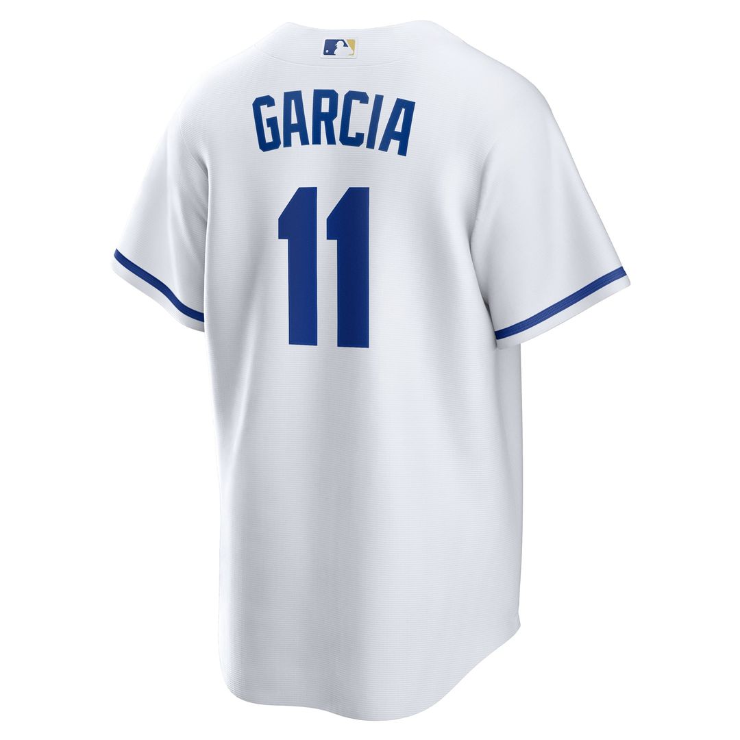 Maikel Garcia Kansas City Royals Nike Home Replica Jersey - White | MLB Fan Gear