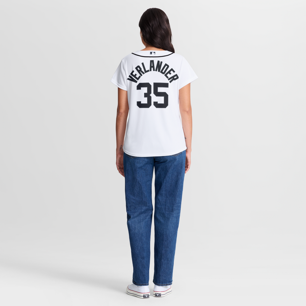 Justin Verlander Detroit Tigers Nike Women's Home Replica Jersey - White | MLB Fan Gear