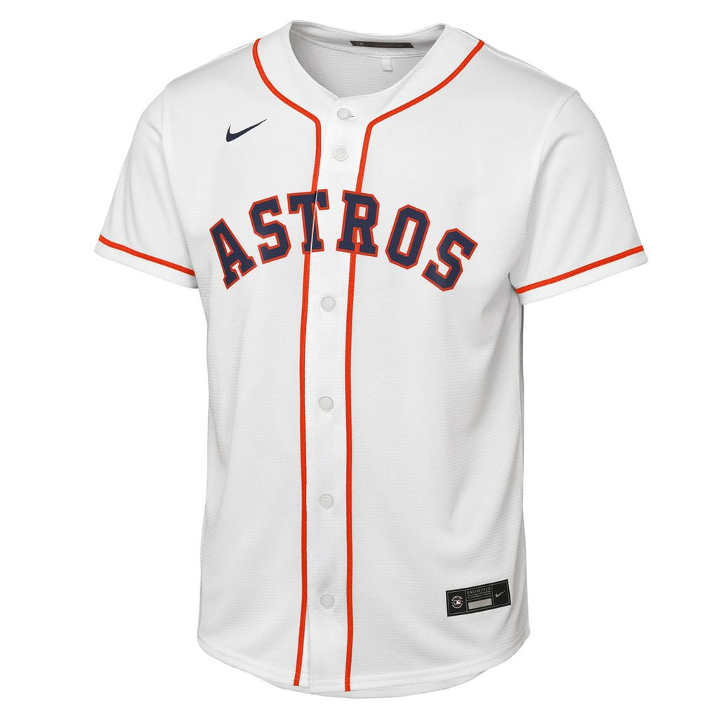 Jose Altuve Houston Astros Nike Youth Home Replica Player Jersey - White | MLB Fan Gear