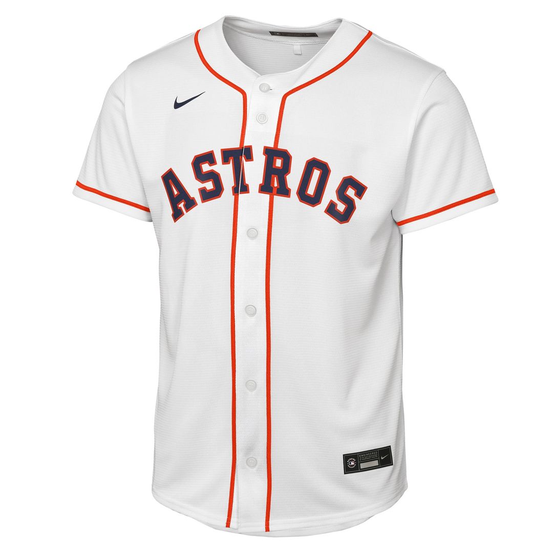 Jose Altuve Houston Astros Nike Youth Home Replica Player Jersey - White | MLB Fan Gear