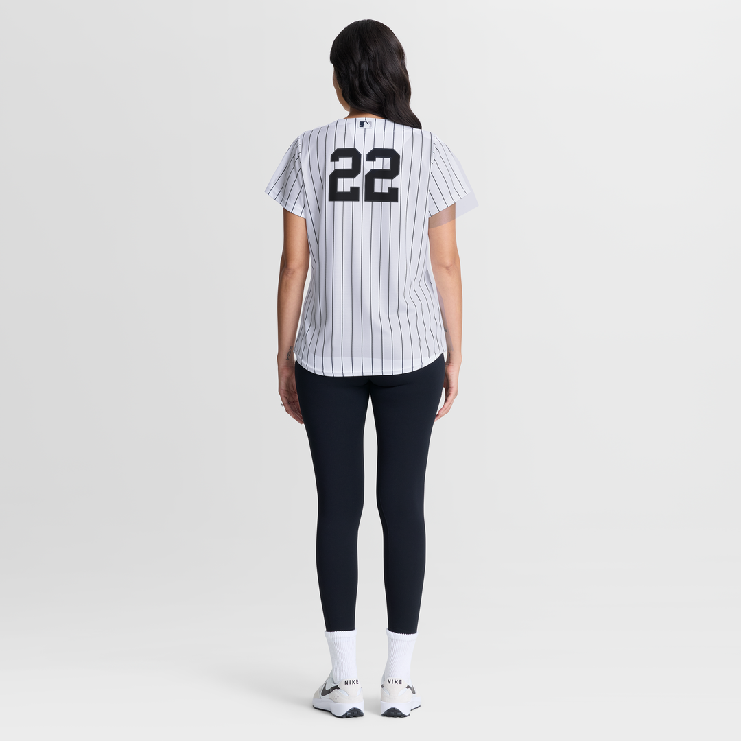 Ben Rice New York Yankees Nike Women's Home Replica Jersey - White | MLB Fan Gear