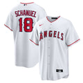 Nolan Schanuel Los Angeles Angels Nike Home Replica Jersey - White | MLB Fan Gear