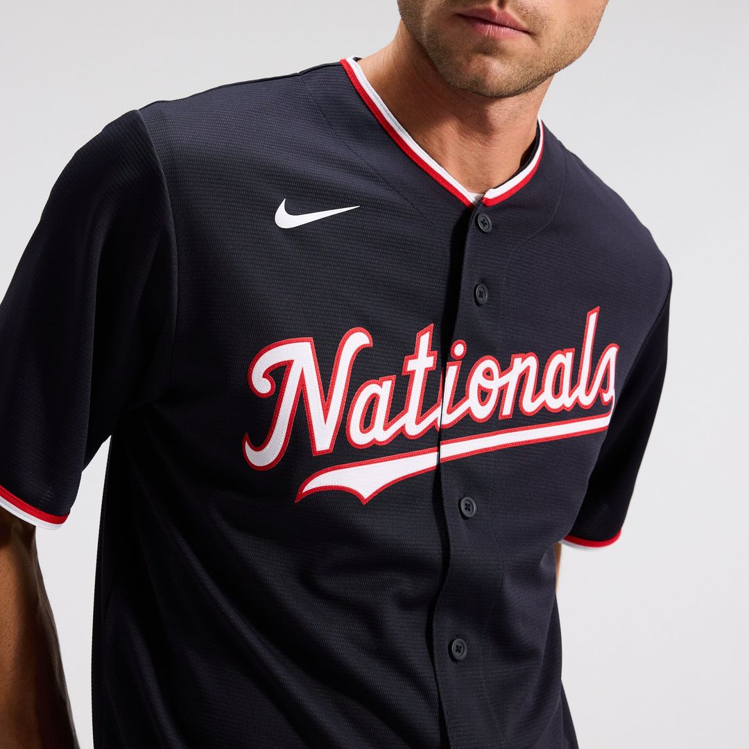 Dylan Crews Washington Nationals Nike Home Replica Jersey - White | MLB Fan Gear