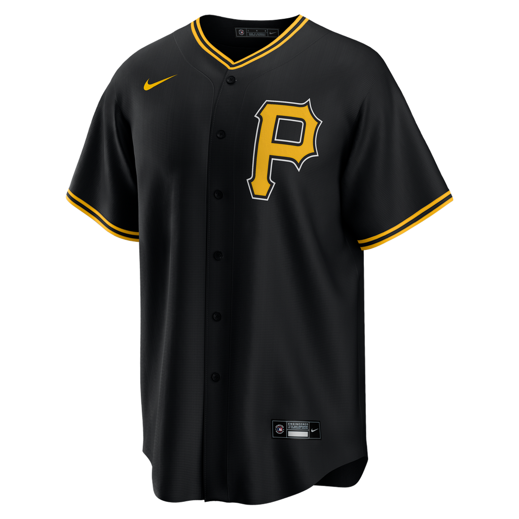 Pittsburgh Pirates Nike Alternate Replica Team Jersey - Black | MLB Fan Gear