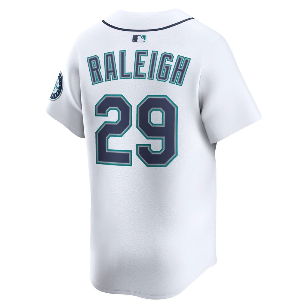 Cal Raleigh Seattle Mariners Nike Home Limited Player Jersey - White | MLB Fan Gear