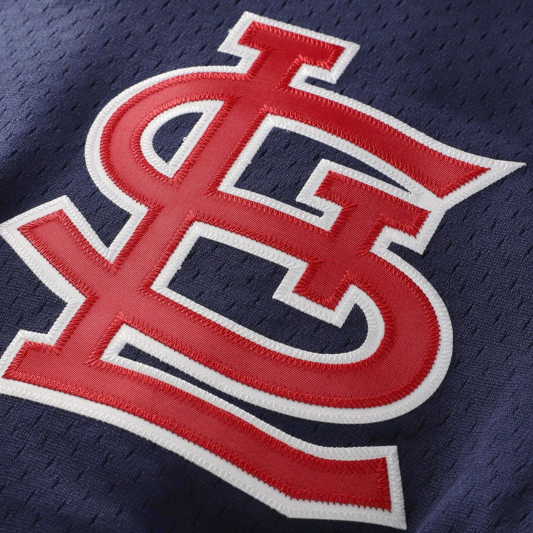 Ozzie Smith St. Louis Cardinals Mitchell & Ness Authentic Batting Practice Jersey - Navy | MLB Fan Gear