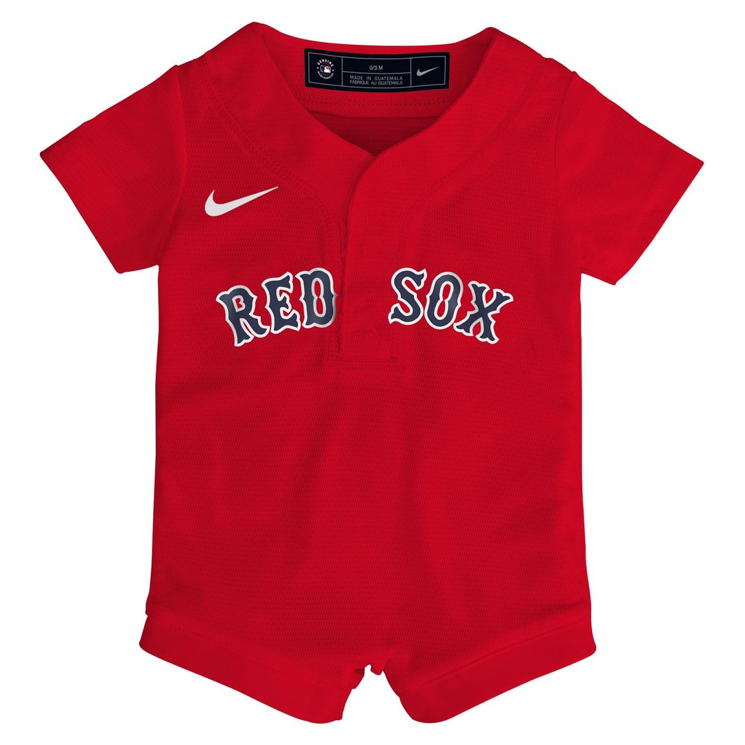 Boston Red Sox Nike Infant Alternate Replica Romper Jersey - Red | MLB Fan Gear