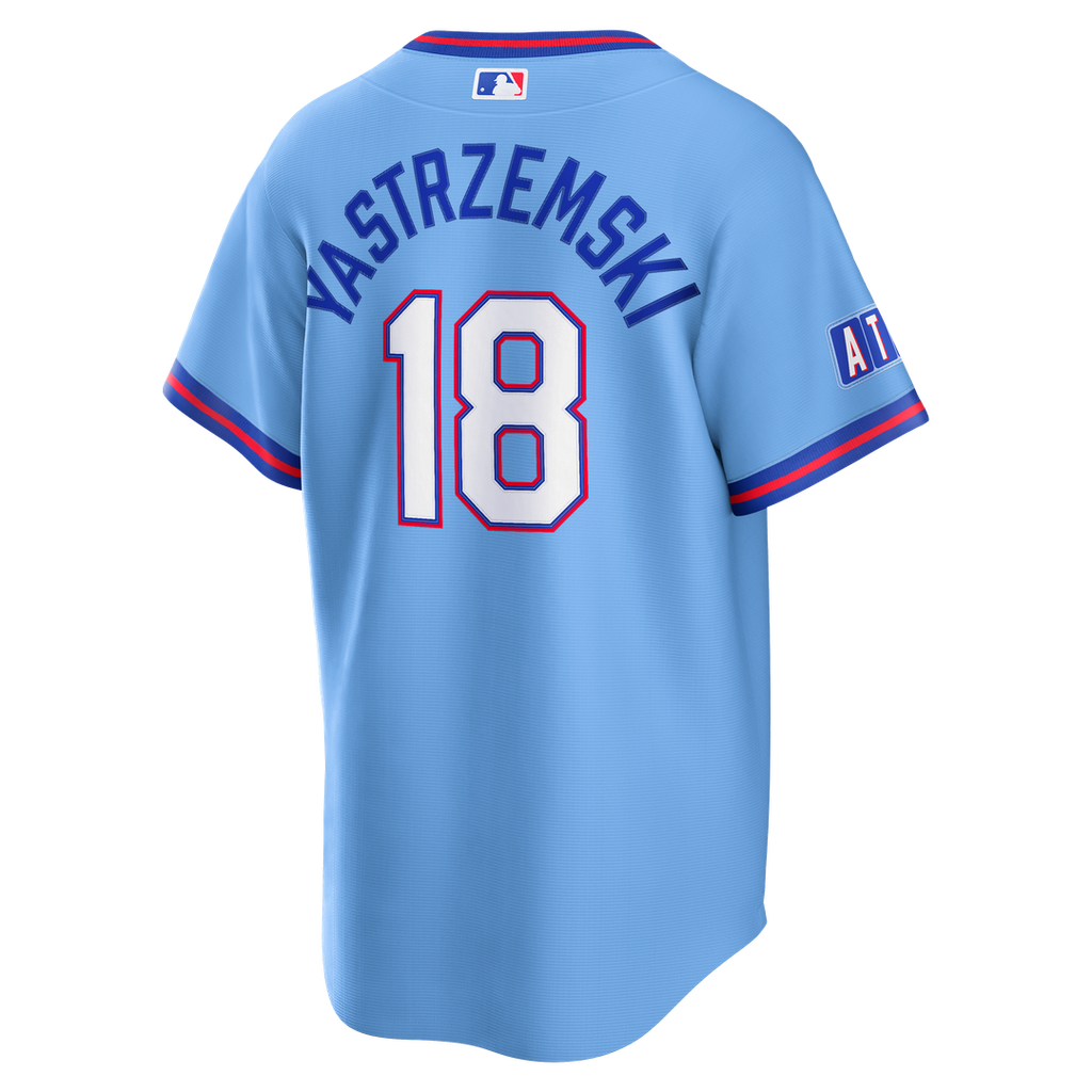 Mike Yastrzemski Atlanta Braves Nike 2026 City Connect Stadium Jersey - Powder Blue | MLB Fan Gear