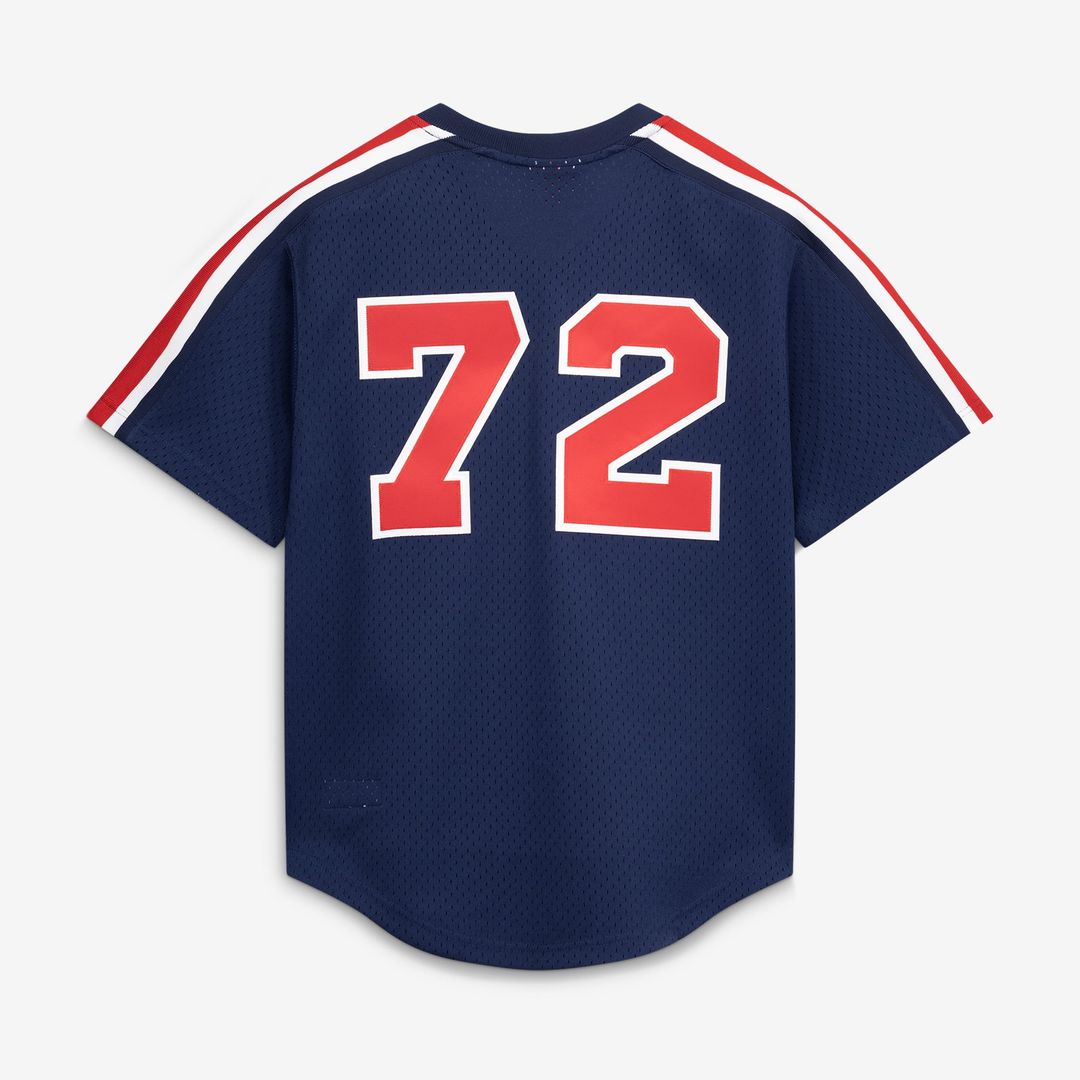 Carlton Fisk Chicago White Sox Mitchell & Ness Authentic Batting Practice Jersey - Navy | MLB Fan Gear